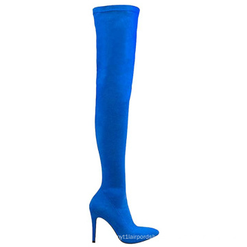 Thigh High Heels Ladies Boots Breathable Stilettos Sexys Thigh Boots Women Heels Stiletto Red Boots for Women and Ladies